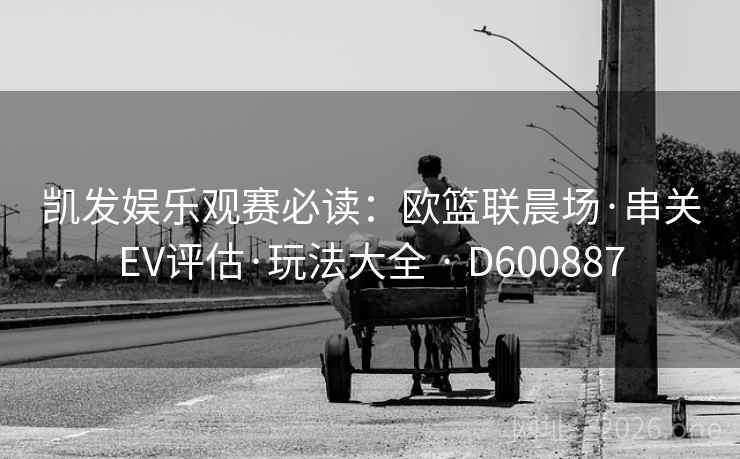 凯发娱乐观赛必读：欧篮联晨场·串关EV评估·玩法大全 · D600887